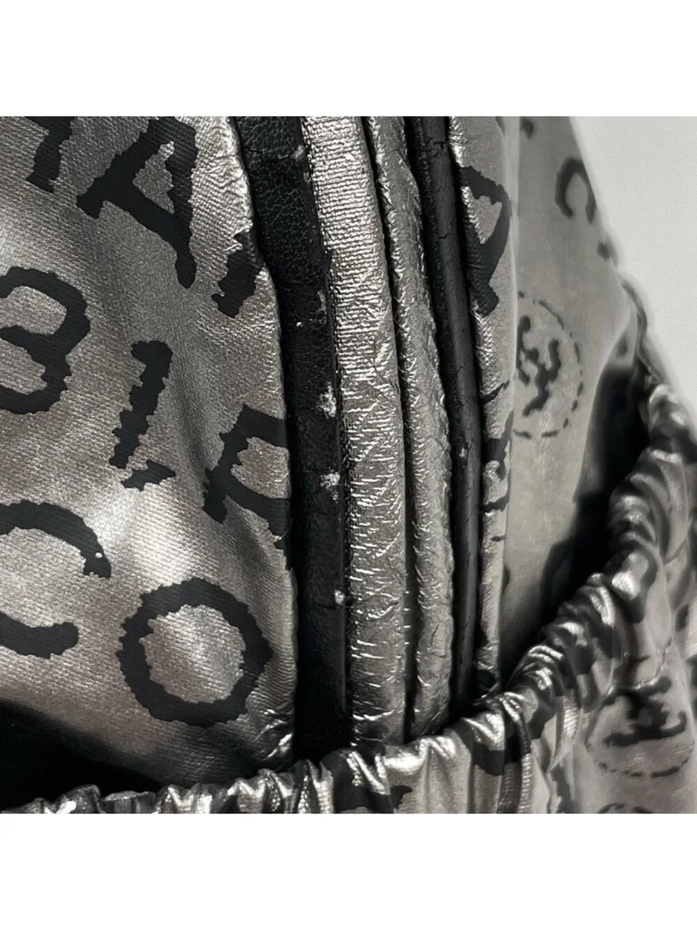 Chanel Unlimited Tote Nylon Silver